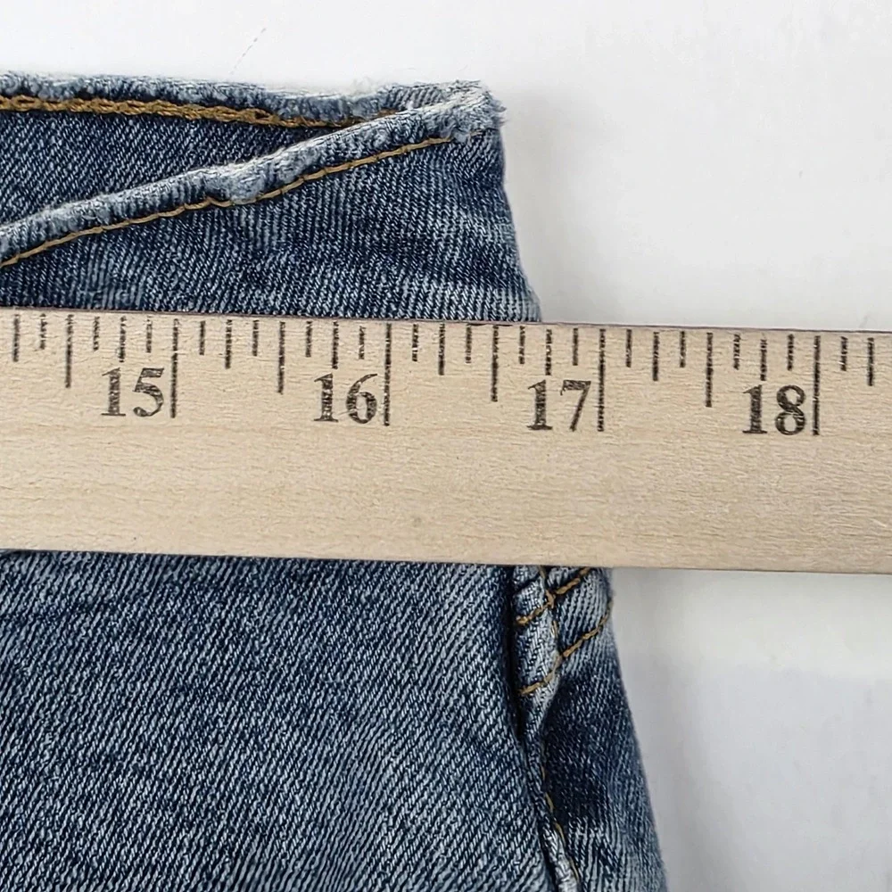 Levi's 541 Jeans Mens 34x31 Blue Medium Wash Regular Straight Leg Stretch Denim - Picture 9 of 11